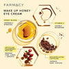 Farmacy Wake Up Honey Eye Cream for Dark Circles and Puffiness - Under Eye Cream for Wrinkles and Bags Under Eyes - Formulated with Caffeine & Vitamin C