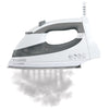 Black & Decker F976 Quickpress Iron with Smart Steam Technology, White/Silver