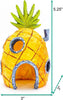 Penn-Plax Spongebob Squarepant Officially Licensed Aquarium Ornament - Spongebobs Pineapple House - Medium