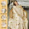 SeaRoomy Burritos Tortilla Blanket, Tortilla Wrap Blanket, Novelty Funny Tortilla Round Blanket Giant Tortilla Round Soft Blanket(Light Yellow, 47 inches)