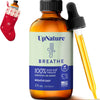 Breathe Essential Oil Blend 2 OZ - Breathe Easy for Allergy, Sinus, Cough and Congestion Relief - Therapeutic Grade, Undiluted, Non-GMO, Aromatherapy with Dropper