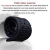 Niziruoup FKM Rubber Watch Strap Quick Release Tropical Style Fluororubber 18mm 20mm 22mm Universal Soft Durable Genuine FKM Rubber Replacement Band Strap for Men Women, Rubber, Black