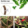 HERCOCCI Reptile Vines, Flexible Jungle Climbing Vines Terrarium Plastic Plants and Leaves Tank Accessories Decor for Gecko Snake Lizard Bearded Dragon Hermit Crab Frog