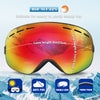 EXP VISION Snowboard Ski Goggles Men Women Youth, Anti Fog OTG Winter Snow Goggles Spherical Detachable Lens