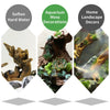 5Pcs Driftwood Branches Aquarium Wood Decoration Natural Fish Tank Habitat Decor Wood for Lizard Assorted Size,Small