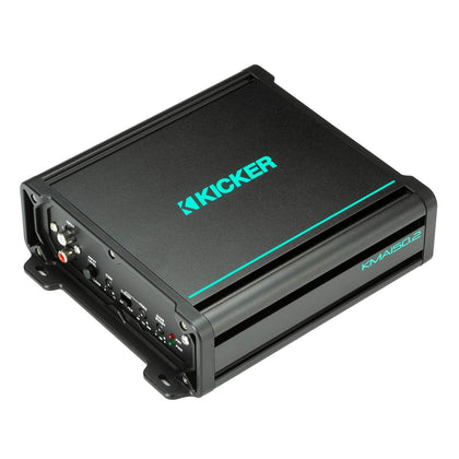 KICKER KMA150.2 2x75w 2-Ch Weather-Resistant Full-Range Amp; RoHS Compliant