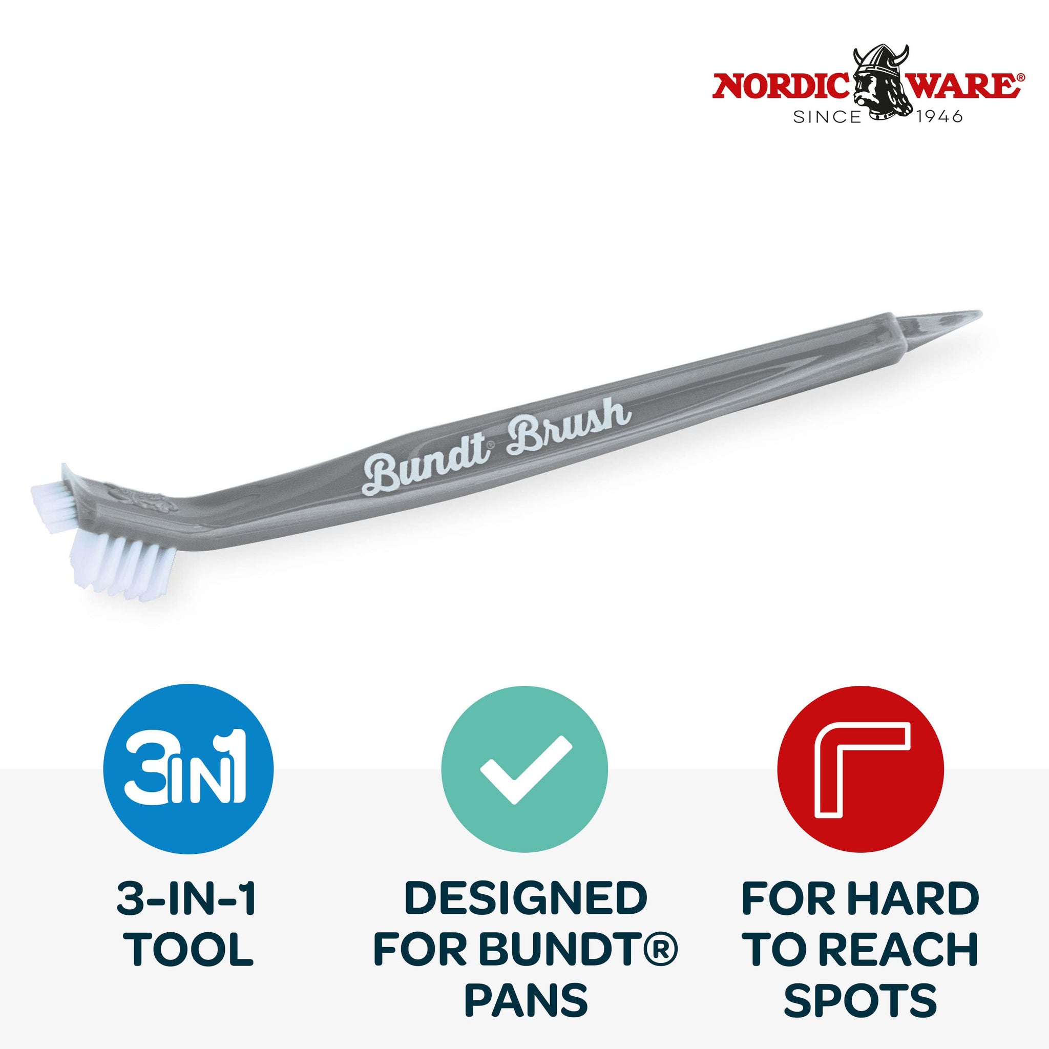 Nordic Ware Ultimate Bundt Cleaning Tool – TheWorldMallAE