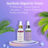 2 Packs Yoni Essential Oil for Women, All Natural Feminine Intimate Deodorant Remove Odor, Ph Balanced, 100% Vaginal Serum Made with Rose Lavender Oils (1 fl oz/30 ml)