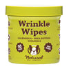 Natural Dog Company Wrinkle Wipes for Dogs, 50 Count, Hypoallergenic Dog Wipes, Wrinkle Wipes French Bulldog, Cleaning & Deodorizing, Dog Wipes for Grooming Faces, Paws & Butts