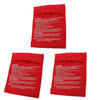 KISEER 3 Pack Reusable Microwave Potato Bag Baked Potato Cooker Pouch, Red