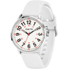 Asan Ge Nurse Watch for Nurse,Medical Professionals,Students,Doctors,Women Men - Waterproof Nursing Watch Military Time Luminouse Easy to Read Dial 24 Hour with Second Hand(White)