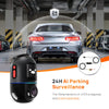 70mai Dash Cam Omni, 360° Rotating, Superior Night Vision,Built-in 128GB eMMC Storage, Time-Lapse Recording, 24H Parking Mode, AI Motion Detection, 1080P Full HD, Built-in GPS, App Control