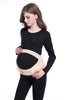 Adjustable Maternity Pregnancy Belt/Abdominal Breathable Pregnancy Belly Wrap/Prenatal Back Support Belt (Beige, Large)