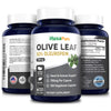 NusaPure Olive Leaf Extract (Non-GMO, Gluten Free) 750 mg - 50% Oleuropein - Vegan - Super Strength - No Oil - 120 Capsules (expiry -12/31/2024)