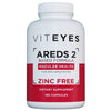 Viteyes AREDS 2 Zinc Free Macular Support, Natural Allergen Free Capsules with Vitamin E, Vitamin C, Lutein & Zeaxanthin, No Zinc, No Copper, Eye Doctor Trusted, Manufactured in The USA, 180 Ct