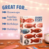 Sounds Fishy Board Game: The Bluffing Family Game for Kids 10+ - Best New Family Quiz Games, Trivia Games for Groups of People