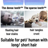 Flea Comb for Dogs, 6 Pcs Lice Combs, Cat Combs with Durable Teeth for Removing Tear Stains, Fleas, Dandruff by MoHern