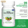Maxi Health Teen Supreme HIS Vitamins for Teen Boys (60) - Teen Multivitamin Capsule for Young Men Ages 12 17 - Daily Vitamins for Height Growth, Nutrition, Energy, Antioxidants & Teen Boy Needs