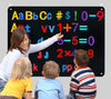 Alphabets ABC Learning Toys Flannel-Board for Toddlers 107 Pieces Felt-Letters-Numbers Preschool Learning ABC Math Colors 3.5 Ft Wall Hang Classroom Activity