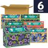 Kleenex Expressions Disposable Paper Hand Towels, 6 Boxes, 60 Towels per Box (360 Total Hand Towels), Packaging May Vary