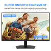 SANSUI Monitor 24 inch 100Hz PC Monitor, HDMI VGA Ports VESA Mount, FHD Computer Monitor Ultra-Slim Ergonomic Tilt Eye Care for Home Office (ES-24F2, HDMI Cable Included)