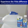 Vicks Warm Steam Vaporizer, Small to Medium Rooms, 1.5 Gallon Tank - Warm Mist Humidifier for Baby and Kids Rooms with Night Light, Works with Vicks VapoPads and VapoSteam