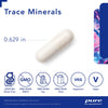 Pure Encapsulations Trace Minerals | Essential Trace Mineral Blend to Support Metabolism and Cellular Function| 60 Capsules