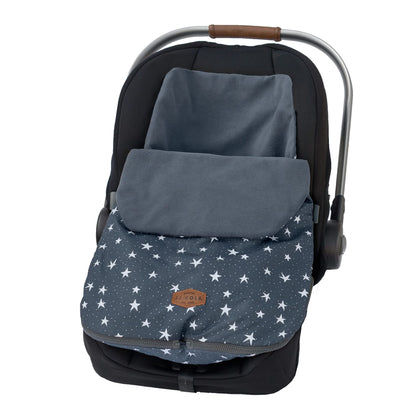 JJ Cole Baby Bundle 365 - Baby Car Seat Cover & Stroller Accessory - Lightweight Baby Bunting for Year Round Comfort