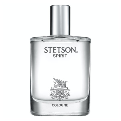 Stetson Spirit - Cologne Spray for Men - Woody, Earthy, and Casual Aroma with Fragrance Notes of Mandarin Leaf, Clary Sage, and Warm Amber- 1.7 Fl Oz