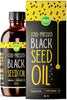 MAJU Black Seed Oil - 3 Times Thymoquinone, Cold-Pressed, 100% Turkish Black Cumin Seed Oil, Liquid Pure Blackseed Oil, Glass Bottle, 8 oz