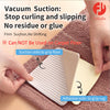 FuKuEn Anti Slip Rug Grippers Vacuum Tech Washable Rug Gripper for Hardwood Floor Anti Curling Carpet Grips Keep Rug in Place Make Corner Flat 10x10cm 8 Pieces