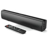 Majority Sound Bar for Smart TV, 50 Watts, 2.0 Bluetooth TV Sound Bar, 15 Inch Home Audio Sound Bars, Small Soundbar for TV and PC | AUX, RCA, Optical, USB | Gaming, Music, Movies - Bowfell Black