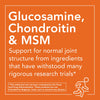 now supplements, glucosamine & chondroitin with msm, liquid, joint health, mobility and comfort*, 32-ounce (expiry -7/31/2025)