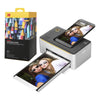 Kodak Dock Premium 4x6 Portable Instant Photo Printer (2022 Edition) Bundled with 130 Sheets | Full Color Photos, 4Pass & Lamination Process | Compatible with iOS, Android, and Bluetooth Devices