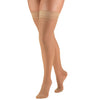 Truform Sheer Compression Stockings, 15-20 mmHg, Women's Thigh High Length, 20 Denier, Beige, Medium