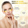 AVJONE 24K Gold Eye Mask Puffy Eyes and Dark Circles Treatments - Relieve Pressure and Reduce Wrinkles, Revitalize and Refresh Your Skin 30 Pairs