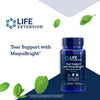 Life Extension Tear Support with MaquiBright 60mg - Maqui Berry Extract Eye Health Supplement For Dry Eyes - Tear Production Formula - Non-GMO, Gluten-Free, Vegetarian - 30 Capsules (Expiry -6/30/2025)