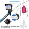 Anysun Underwater Fishing Camera, 98Ft/30M Ice Fishing Camera with Red IR Infrared LEDs, IP68 Waterproof Fish Finder with 4.3 inch HD 1000TVL Color Screen Fish Camera for Ice Fishing Sea Lake Boat