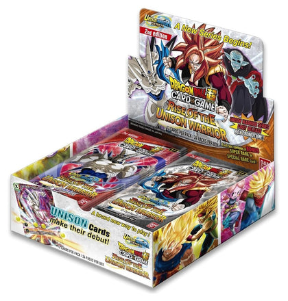 BANDAI NAMCO Entertainment Dragon Ball Super Card Game: Rise of The Unison Warrior Booster Box (English Ed.)