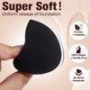 Foonbe 3Pcs Soft Makeup Sponges Set for Liquid Foundation, Cream, and Powder, Latex Free Blender Beauty Sponge, Durable Foundation Puff, Dry & Wet Use Make up Sponges for Face, Beauty Gift Set