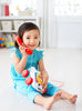 Fisher-Price Toddler Pull Toy Chatter Telephone Pretend Phone with Rotary Dial and Wheels for Walking Play Ages 1+ Years