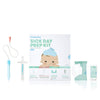 Frida Baby Sick Day Prep Kit - Includes NoseFrida Nasal Aspirator, MediFrida Pacifier Medicine Dispenser, Breathefrida Vapor Chest Rub + Snot Wipes. Soothe Stuffy Noses for Babies with A Cold