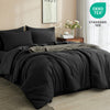 PHF 7 Pieces Queen Comforter Set, Bed in A Bag Comforter & 18