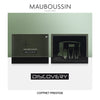 Mauboussin - Discovery Prestige Set - Eau de Parfum 3.3 Fl oz (100ml), Perfumed Shower Gel 3.3 Fl oz (100ml), After Shave Balm 1.7 Fl oz (50ml) & Black Toiletry Bag