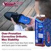 Powerstep Pinnacle Maxx Orthotic Insoles - Orthotics for Overpronation with Maximum Stability & Comfort - Firm + Flexible Angled Heel Style to Help Flat Feet - Heavy Duty Inserts (M 6-6.5, F 8-8.5)