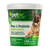 PetNC Natural Care Liver Flavor,Cheese Pre & Probiotic Soft Chews for Dog 120 ct (Pack of 1)