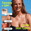 TROPIC LABS Smart Screen Mineral Tanning Sunscreen SPF 22 - Zinc Oxide Reef Safe Sunscreen Plus Natural Tanning Accelerator. Safe Tanning Lotion, Vacation Essentials For Face & Body 3.4oz