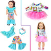 18 inch Doll Clothes Accessories American Doll Socks 18 inch Girl Doll Shoes - Compatible with18 Inch Dolls Clothes