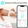 Sense-U Smart Baby Monitor 3 (Long Range & FSA/HSA Approved) - Tracks Abdominal Movement, Rollover, Sleeping Position, Temperature with Real-time Alerts from Anywhere (Green)