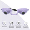 Super Sunnies EVO Flex Tanning Goggles - FDA Compliant Tanning Glasses - UV Tanning Bed Goggles For Tanning Eye Protection - Allows Visibility - With a Clear Case/Box (Lavender)